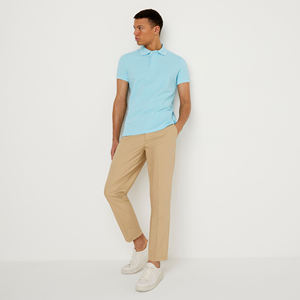 Chemises polo pour hommes en gros, vente chaude, personnalisées, respirantes, de bonne qualité, manches longues - Product Image 5