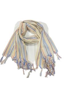 100% Cotton Fouta Pareo Shawl Customizable Designs Sizes India Mumbai Winter Silk Scarf for Adults Daily Use Vertical Woven - Product Image 3