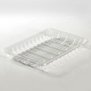 Bandejas Desechables <span class=keywords><strong>de</strong></span> PET para Frutas y Verduras, Recubrimiento Transparente para Proteger Frutas y Verduras del Jardín, como Pimientos, Guisantes y Cebollas - Product Image 6