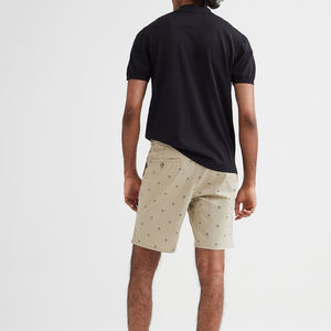Short en molleton de coton 100% pour hommes, sweatshirts/shorts de fitness en velours côtelé solide personnalisés et écologiques - Product Image 5