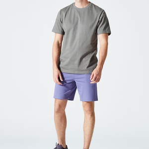 OEM Design <b>Men's</b> <b>T</b>-<b>Shirt</b> 50% Cotton 50% Polyester Casual Solid Pattern Custom Logo Design Front Wholesale Blank Jersey Tee <b>Shirt</b> - Product Image 6