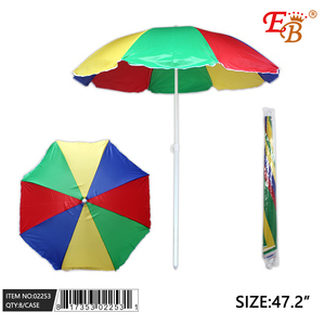 Ombrello da spiaggia 95cm 8pc/Cs ombra esterna Premium per protezione solare e relax - Product Image 1