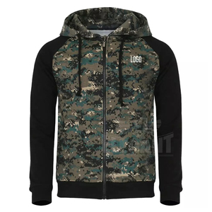 Sudadera con capucha para hombre, ropa de calle con cremallera, estilo elegante, para invierno, venta al por mayor - Product Image 1
