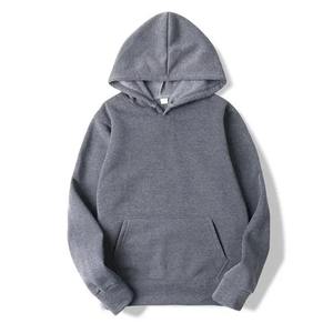 Sudadera con capucha de invierno de tendencia de algodón 100% para hombre, sudaderas con capucha sólidas y sudaderas con impresión Digital, venta al por mayor, barata - Product Image 4
