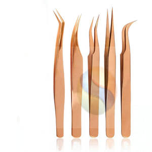 แหนบต่อขนตาแบบวอลุ่ม พรีเมียม รับทำโลโก้  ความแม่นยำสูง ผลิตจากสแตนเลส สำหรับต่อขนตาแบบวอลุ่ม ระดับมืออาชีพ - Product Image 5