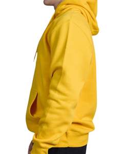 Pull à capuche surdimensionné unisexe personnalisé en tissu éponge français-Sweat-shirt uni de qualité supérieure avec poche kangourou - Product Image 3