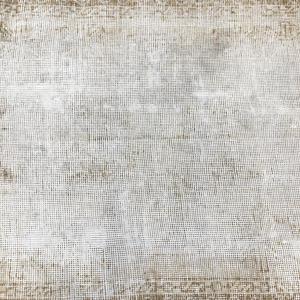 Alfombra Turca Vintage, Alfombra de 3x10.5 pies, Alfombra Oriental Blanca - Product Image 3