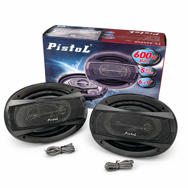 TS-6995R 6x9 Inch 5-Way Car Coaxial Speaker 600W Max 100W RMS 4 Ohm 92dB Full Range Loudspeaker for Car Audio