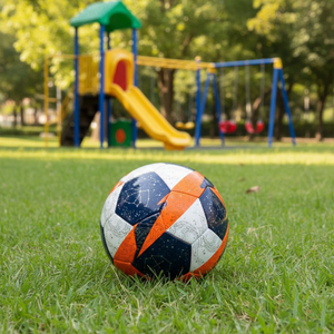 High Quality Custom Foldable PVC Soccer Ball Machine Stitched Rubber Bladder Breathable Design Custom Logo Colors Professional - Product Image 5