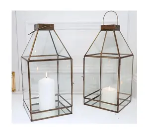 Bougeoirs en métal de qualité supérieure à la mode bougeoirs lanternes dans des tailles et des formes de couleurs personnalisées pour l'exportation depuis Inia - Product Image 1