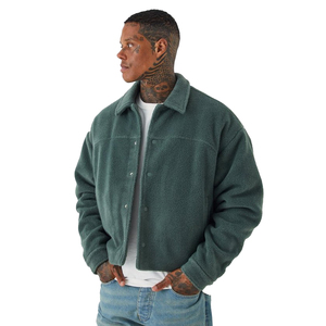 Wholesale <b>Sherpa</b> Fleece <b>Men</b> Breathable Winter <b>Jackets</b> / Premium Quality Latest Design <b>Sherpa</b> <b>Jackets</b> for <b>Men</b> - Product Image 1