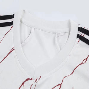 เสื้อฟุตบอลแบบซับลิเมชั่นสั่งทำพิเศษ 100% โพลีเอสเตอร์ ระบายอากาศได้ดี น้ำหนักเบา คุณภาพสูง แห้งเร็ว ยืดหยุ่น สำหรับผู้ใหญ่ ทุกเพศ - Product Image 3