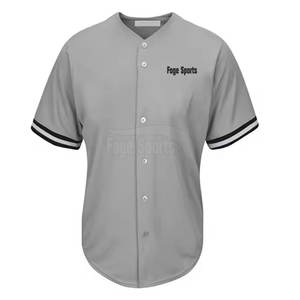 Uniforme de maillot de baseball en polyester fait sur mesure de style le plus récent - Product Image 2