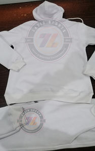 Ensemble de survêtement unisexe personnalisé avec logo, sweat-shirt à capuche et jogging, 2 pièces, ensemble de survêtement de sport, ensemble de jogging pour hommes - Product Image 3