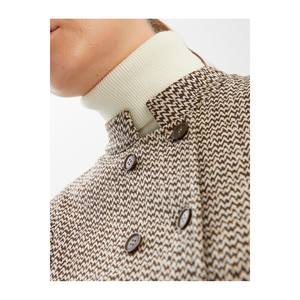 Casual <strong>Patterned</strong> Dress with Pockets <strong>on</strong> Top Made From Viscose Blend - Product Image 1