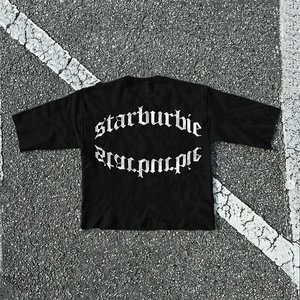 Nouveau mode t-shirt pour homme 100% coton vêtements conception personnalisée graphique imprimé lâche à manches courtes gothique Punk Rock respirant - Product Image 3