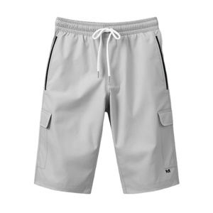 Shorts de sport pour hommes en polyester avec poche zippée, séchage rapide, pour la gym, la course et l'entraînement, légers, vêtements de sport OEM ODM - Product Image 6