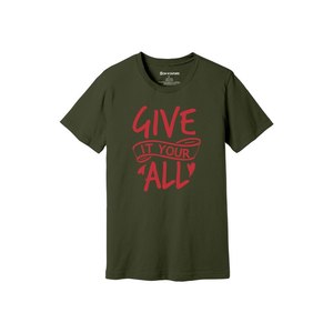 Kindness Themes Print 100% camiseta de tela de algodón 160-180 a Heavy GSM 12 colores disponibles Personalizar su propio diseño y colocación - Product Image 2