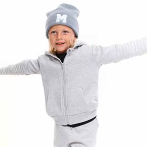 Chándales para niños con cremallera y capucha sólida de alta calidad para niñas, chándales para correr de invierno, chándales para bebés al por mayor - Product Image 2