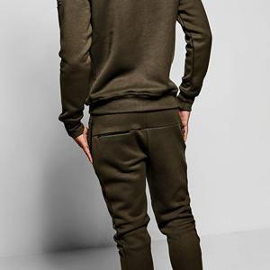 Conjunto de chándales para hombre de alta calidad 2025, conjunto de entrenamiento al por mayor, chándal personalizado para hombre, material de algodón, todas las tallas - Product Image 3