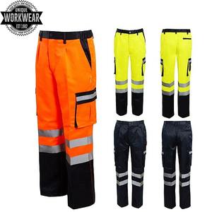 Pantalones de Trabajo de Alta Calidad al por Mayor, Pantalones Reflectantes de Alta Visibilidad, Pantalones de Trabajo de Seguridad, Pantalones de Trabajo de Alta Visibilidad - Product Image 5