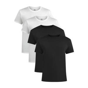 100% coton hommes T-shirt décontracté doux Fitness été mince T-shirts hommes maison vêtements col rond manches courtes solide T-shirt pour hommes - Product Image 1