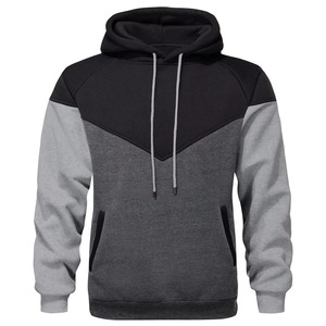 Sweat-shirt à capuche en coton moderne unisexe, streetwear décontracté, tenue de sport et de gym avec poches avant, capuche réglable, logo - Product Image 2