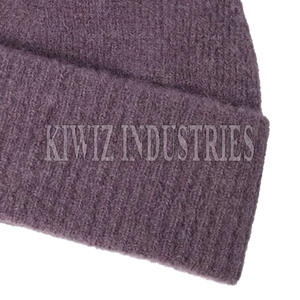 หมวกบีนนี่สำหรับฤดูหนาวหมวกบีนนี่ขนสัตว์ออร์แกนิกออกแบบได้ตามต้องการ - Product Image 6