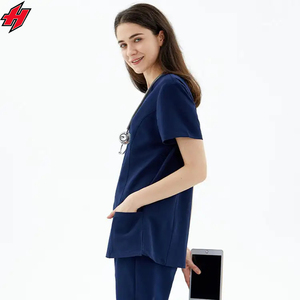 Uniformes de hospital personalizados, uniformes médicos, uniformes médicos de enfermería, uniformes elásticos, uniformes para correr - Product Image 3