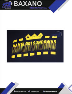 Camiseta Transpirable con Cuello en V de Mamelodi Sundowns, Estilo Casual para Uso Diario, Estilo Urbano y de Estadio con Diseño Personalizado Estampado - Product Image 6