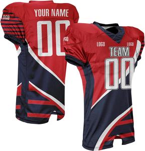 Conçu sur mesure Uniformes de football américain Respirant Sports Team Jersey Pantalon de sublimation numérique Ensemble - Product Image 2