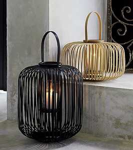 Lanterne en métal en forme de dôme style moderne bougeoir décoratif d'intérieur Noël événements de mariage table centre de table pots de décoration - Product Image 6