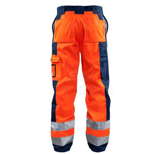 Pantalon de travail unisexe industriel, pantalon de sécurité robuste, polyester coupe-vent, coupe confortable pour l'utilisation en usine et en entrepôt - Product Image 2