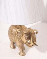 Lampe de table cheval nickelée maison hôtel chambre Table de chevet lampe décorative éclairage intérieur décoration lampe à LED avec abat-jour