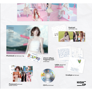 STAYC - 2:LOVE 6ème album single, version photobook (PLAYER PROFILE / COURT ZINE) - Product Image 3