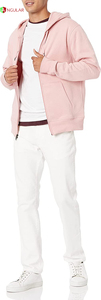 Chaqueta cortavientos con cremallera para hombre, impermeable, con capucha, para la lluvia, exterior, para senderismo, ligera - Product Image 3