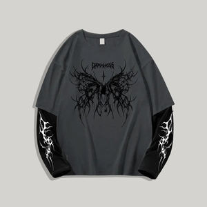 Sudaderas en blanco para hombre, suéter cálido de invierno con cuello redondo, sudaderas Unisex, 50% Algodón, 50% poliéster, 300g, forro polar de manga larga - Product Image 1