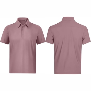Venta caliente para Polo de secado rápido de alta calidad de talla grande Camisetas De Golf precio de fábrica transpirable de punto de manga corta - Product Image 1