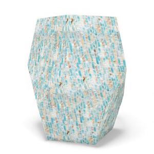 Taburetes Hechos a Mano con Incrustaciones de Nácar, Muebles de Asiento con Incrustaciones de Concha para Decoración de Hostelería - Product Image 2