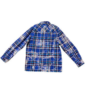 Moda clásica 100% algodón para hombre Casual camisa de manga larga Tie Dye Bleach camisa para hombre de fabricante indio - Product Image 2