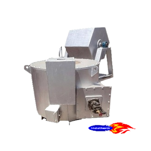 Horno de crisol de fusión de cobre estacionario económico de 200 kg Motor avanzado para planta de fabricación Motor de nueva condición - Product Image 1