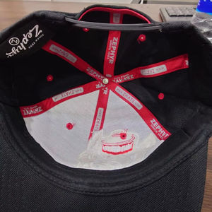 Casquettes de baseball sportives hip-hop à visière incurvée à 6 panneaux en toile avec logo brodé 3D personnalisé ODM OEM de haute qualité - Product Image 6