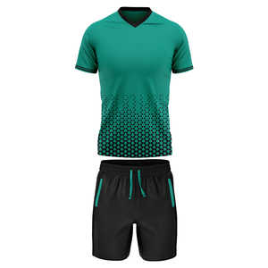 Maillot de football de club personnalisé costume nouveau design vêtements de football respirants kits d'uniforme de football d'équipe pour adultes maillot de football par sublimation - Product Image 2