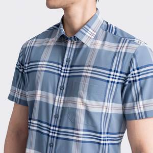 Aristino, camisa con estampado de corte regular para hombre, alta calidad, informal, cómoda, de manga corta, talla grande, precio caliente, fabricación ASS013AZ - Product Image 4