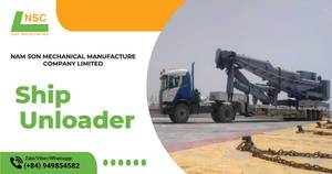 Advanced Technology Cement Ship Unloader Energy Efficient System for Bulk <b>Material</b> <b>Handling</b> and Port Use - Product Image 6