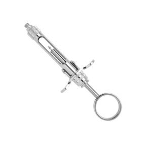 Jeringa Manual Reutilizable de Acero Inoxidable con Punta de Flecha para Aspiración Dental Profesional, Pakistán - Product Image 1