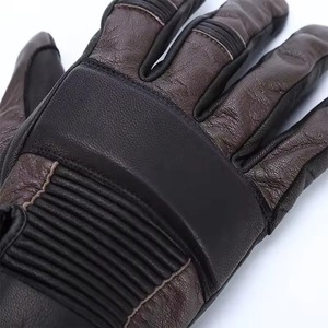 ถุงมือแข่งรถมอเตอร์ไบค์แบบเต็มนิ้วสำหรับผู้ชายถุงมือหนังกันกระแทกสำหรับกีฬากลางแจ้งโลโก้ออกแบบได้ตามต้องการ - Product Image 2