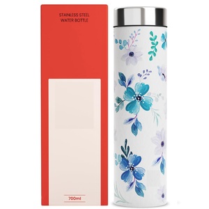 Botella de agua de acero inoxidable para propósito de viaje disponible para regalo de devolución Artículo de bebida a prueba de fugas disponible al precio más bajo - Product Image 6