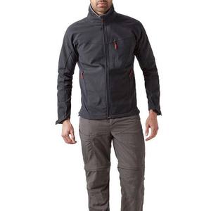 Vestes Softshell Col montant Qualité supérieure Toile enduite Service OEM ODM Fermeture éclair épaisse Prix bas 2026 - Product Image 3