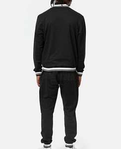 ชุดวอร์มแบบเรียบสำหรับผู้ชายชุดวิ่งจ๊อกกิ้งสำหรับผู้ใหญ่เสื้อวอร์มแห้งเร็วโลโก้ออกแบบได้ตามต้องการ - Product Image 4